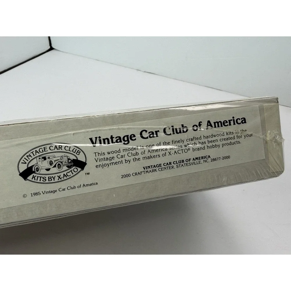 Car Club Of America Wooden Model Kit 1929 Mercedes-Benz‎ SSK Sealed